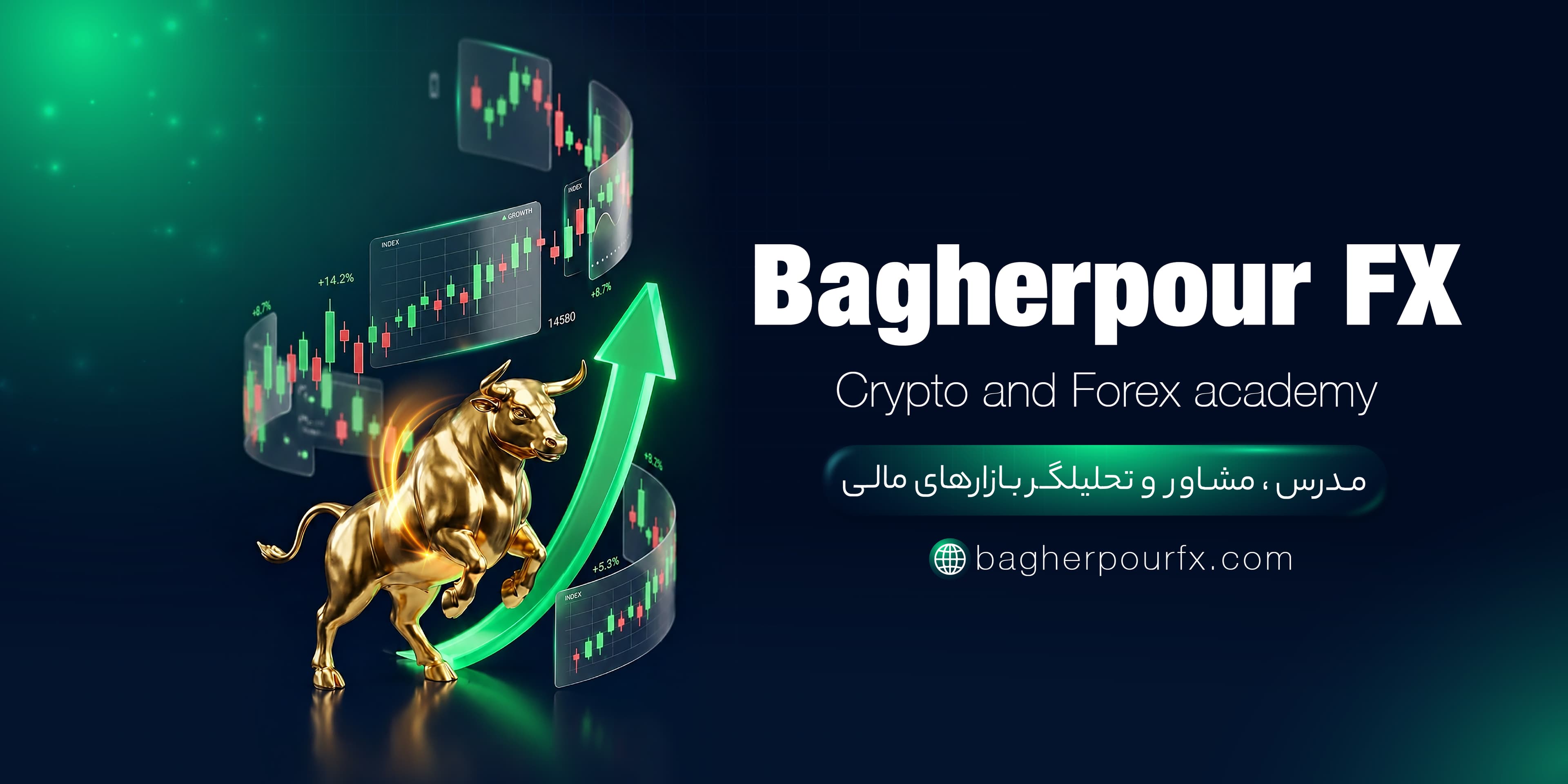 اموزش بازار های فارکس و ارز دیجیتال BagherpourFX